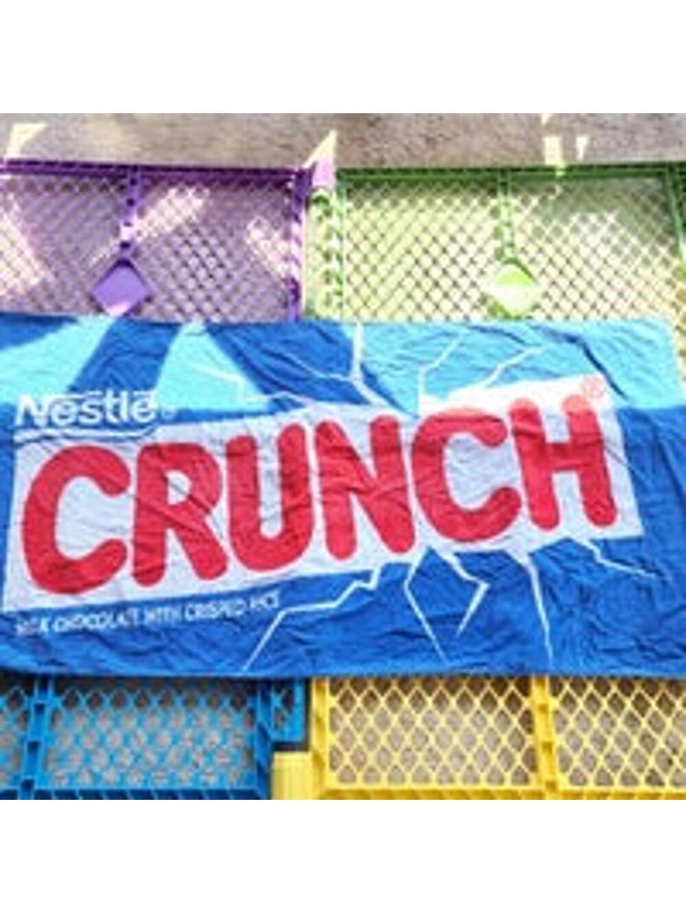 Vintage Nestle Crunch Beach Towel Hard to Find